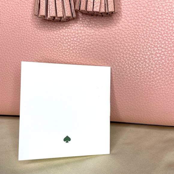 NWT Kate Spade Hayes Pink Leather Rosycheeks Satchel - Picture 11 of 12